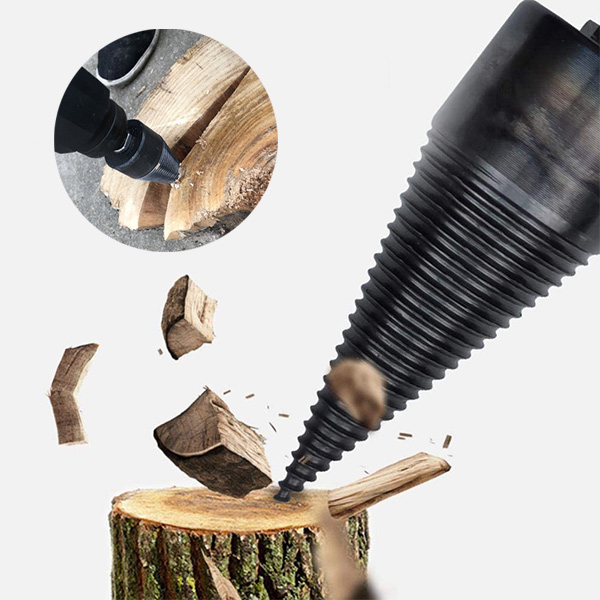 strumenti per la lavorazione del legno spaccalegna conico in legno Spaccalegna materiale in acciaio 45