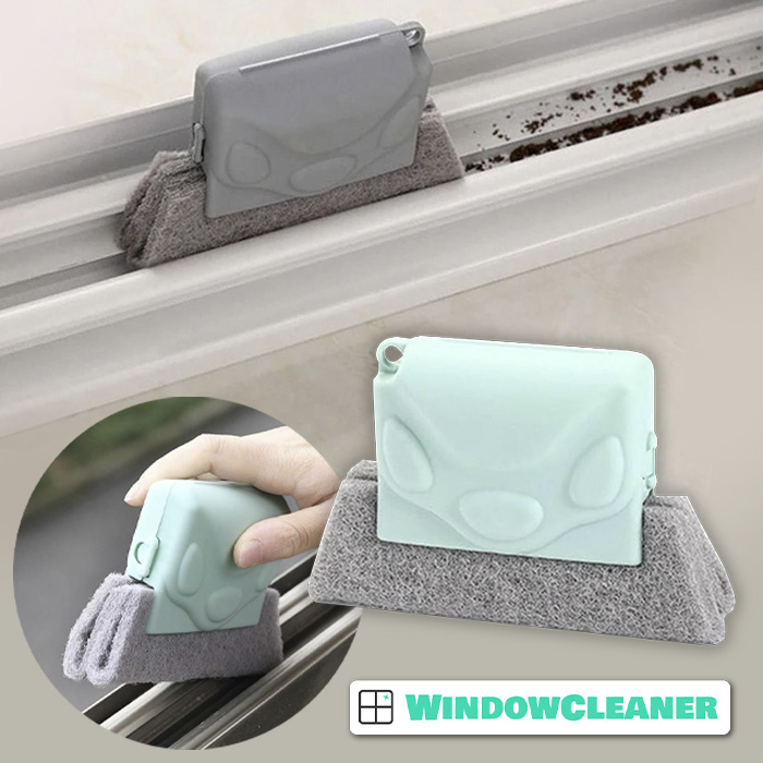 3x Spazzola per pulire le finestre e le fessure - WindowCleaner, Coolmango