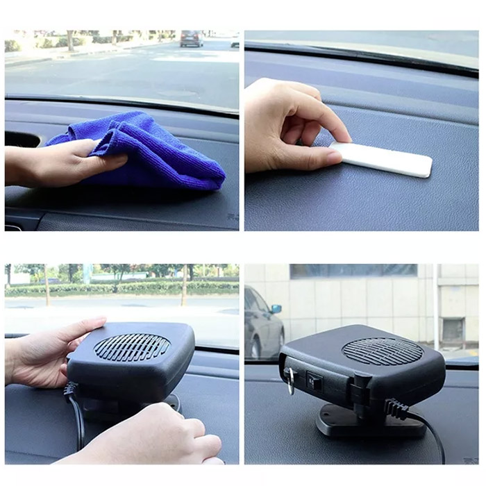 Ventola di riscaldamento portatile per riscaldatore per auto 2 in